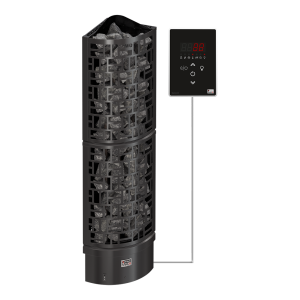 SAWO sauna heaters tower SW3 Corner Black Ni2