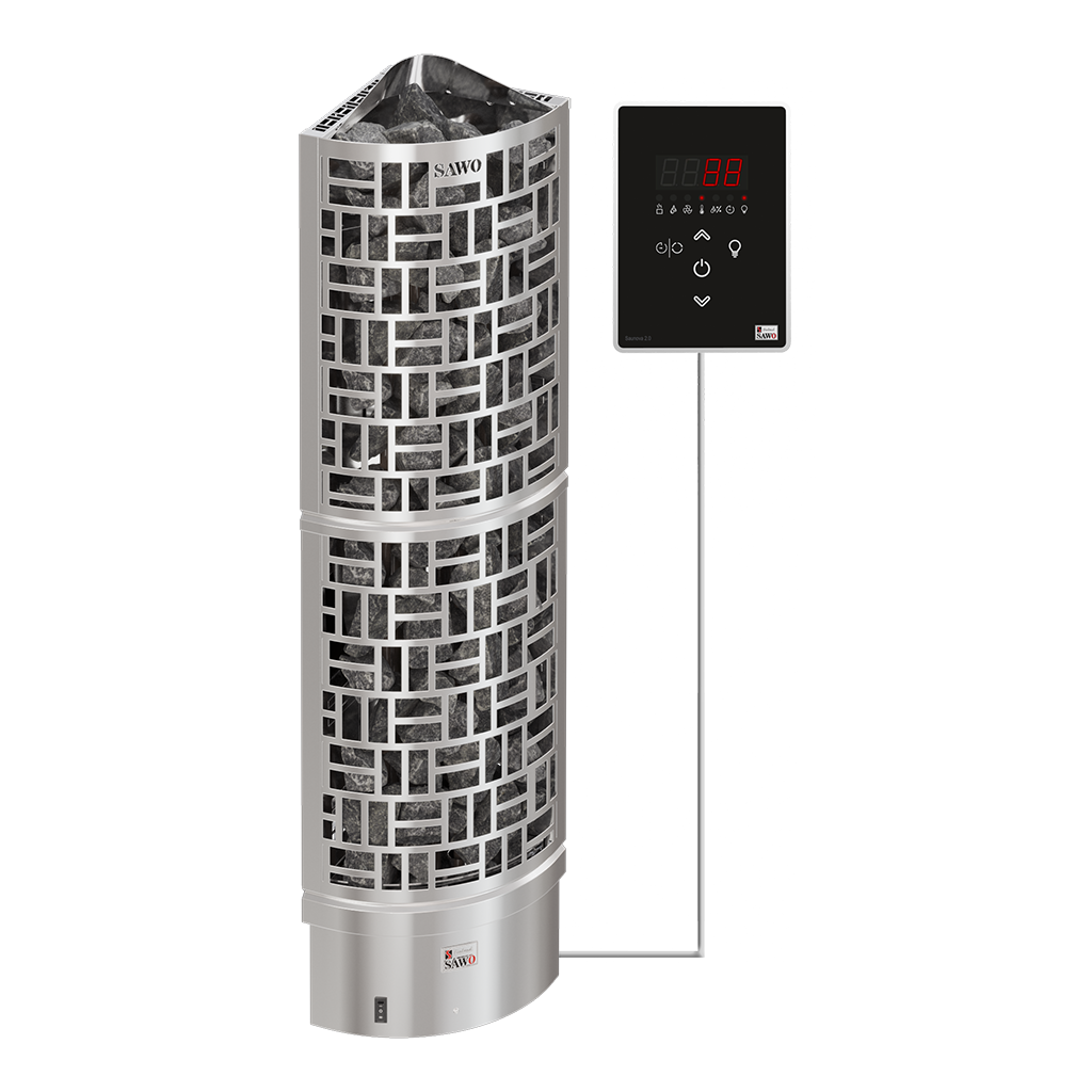 SAWO sauna heaters tower SW3 Corner Ni2