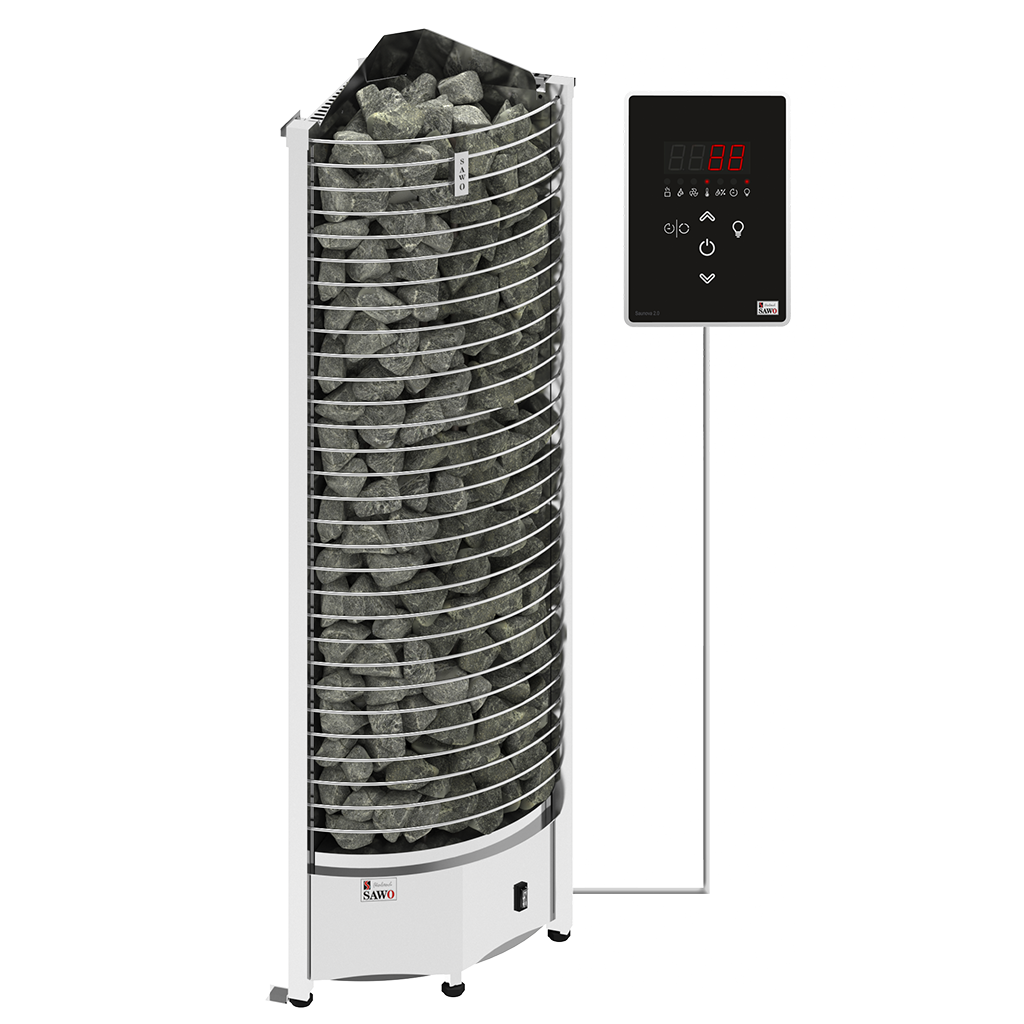 SAWO sauna heaters tower TH Corner Ni2