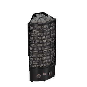 SAWO sauna series tower ARI Corner Black NB