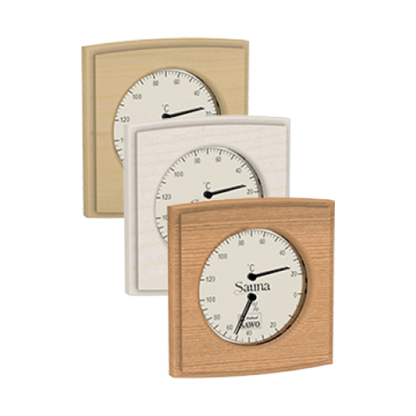 Default Thermo-Hygrometer Curved Square
